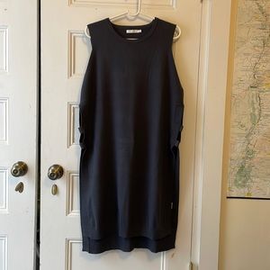 Mer Sea Grey Sweater Dress